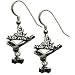 Silver Girlz Hockey Earrings
