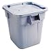 Rubbermaid FG352700 Gray Brute Plastic Square Lid
