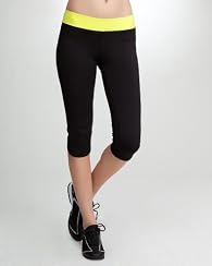 Space-Dye Capri Pant - BEBE SPORT