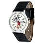 Disney Mickey Mouse Watch with Embossed Mickey Icon Band