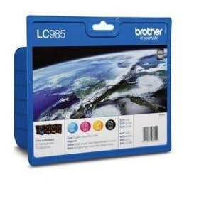 Brother LC985VALBP Print Cartridge - Black/Cyan/Magenta/Yellow