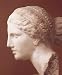 Goddess Art Print Poster By Roman Sculpture, 20" x 27", with Gold Metal Frame