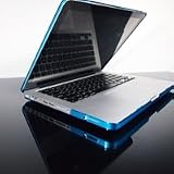 31oifdQjWkL. SL160  TopCase Aqua Blue Crystal See Thru Hard Case Cover for Macbook Pro 13 A1278 with Free Mouse Pad