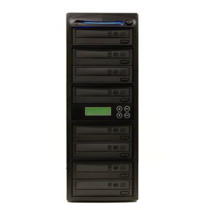 Produplicator 8 BD Burner Blu-Ray Duplicator Machine + Built-In 500GB Hard Disk Drive + USB 2.0 Connection (Standalone Audio Video Copy Tower, Disc Duplication Device)
