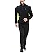 Aurro Sports Black Athletic Tracksuit (Size:- M) RS.1199.00