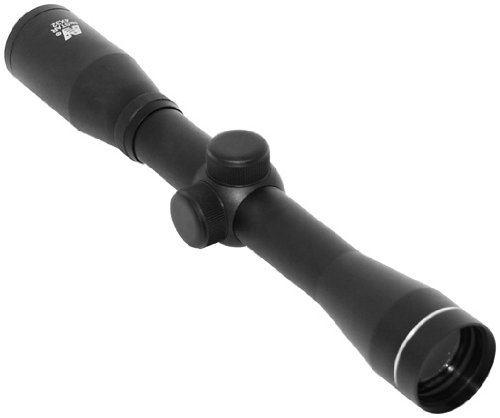 4X32 Pistol Scope/Blue Lens/Rings