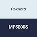 Rexnord MF5200S Double Set Collar Flange Block, 4-Bolt Piloted Flange, Double Setscrew Locking Collar, Non-Expansion, Heavy Contact Seals, Cast Iron, 2