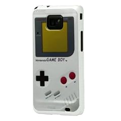 Iprotect ORIGINAL SAMSUNG GALAXY S2 I9100 HIGHCLASS HARDCASE RETRO STYLE GAMEBOY WEISS