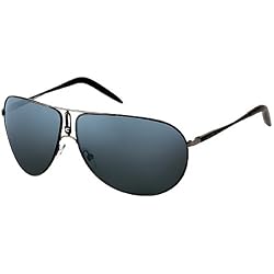 Carrera Gipsy/S Adult Aviator Metal Polarized Lifestyle Sunglasses - Black Dark Ruthenium/Gray