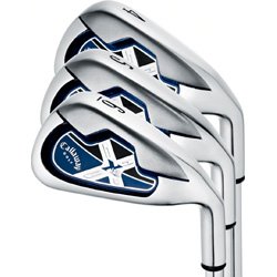 Callaway Pre-Owned X-18R Iron Set 4-PW, SW with Steel Shaft( CONDITION: Good )