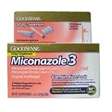 Miconazole-3, Vaginal Suppositories With Vaginal Antifungal Cream Combination Pack - 1 ea