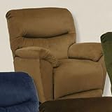 IMAGE OF Catnapper Juniper Chaise Swivel Glider Recliner in Coffee