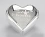 SILVERPLATED LITTLE PRINCESS HEART BOX