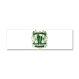 21 x 7 Wall Vinyl Sticker Shamrock Pub Luck of the Irish 1759 St Patrick's Day Four Leaf Clover Shamrock