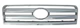 2003 - 2006 Toyota Highlander High Impact Triple Chrome Plated ABS Grille Grill Inserts Overlays