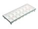 Kitchen Craft White Plastic Ice Cube Tray