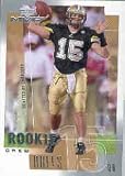 2001 Upper Deck MVP #287 Drew Brees RC - San Diego Chargers Football Rookie Card - New Orleans Saint Super Bowl MVP