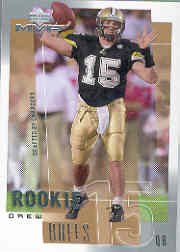 2001 Upper Deck MVP #287 Drew Brees RC - San Diego Chargers Football Rookie Card - New Orleans Saint Super Bowl MVP
