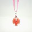 Glass Pendant - Wen Pink