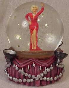 Buy Marilyn Monroe Musical Water Globe Ball Plays “Diamonds Are a Girls Best Friend”