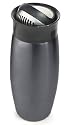 Metrokane Houdini Flip Top Cocktail Shaker, Gun Metal Gray