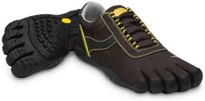 Vibram FiveFingers Speed XC Trekking Shoe - Men's-Black/Yellow-46