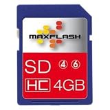 Zoom Produkt-Bild: MAXFLASH SDHC SD6/Class 6 - 4GB