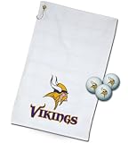 Minnesota Vikings Golf Gift Box Set Includes 3 Barrel Head Covers Made From Plush Acrylic Fur