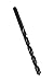 Dormer A1101.6 Long Series Drill, Steam Oxide Coating, High Speed Steel, Head Diameter 1.6 mm, Flute Length 50 mm (Pack of 10)