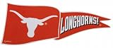 NCAA Texas Longhorns Car Magnet Pennant (Small, 2 Pack)