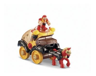 Childrens Toyshop  Toys : Imaginext Adventures Battle Coach