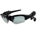Feastronics Stylish Black Sunglasses with built in 2GB MP3 Player
