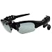 Feastronics Stylish Red / Black Sunglasses with built in 2GB MP3 Player and Radio with Recording Feature