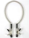 Spartacus Alligator Tip Nipple Clamps with Adjustable Link Chain