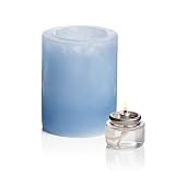 Stone Candles L3MC Cobalt Luminary Candle, 3-Inch by 3-Inch