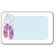 Ballet Slippers - Adhesive Labels