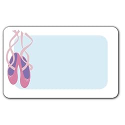 Ballet Slippers - Adhesive Labels