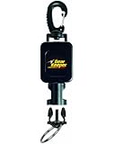 Gear Keeper RT4-5912 Small Flashlight Retractor Large Heavy Duty Snap Clip Mount with Q/C-II Split Ring Accessory