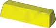 JacksonLea 47338SP Yellow Buffing Compound, Standard Bar, 1-1/2" Width x 1-1/4" Height x 6-1/4" Length