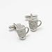 Mens Designer Fashion Cufflinks - Pint Glass - For the Man that likes a beer