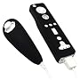 Wii Remote Silicone Skin Case for Wiimote and Nunchuk - Solid Black