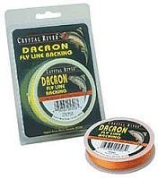 Crystal River Dacron Fly Backing (Orange)