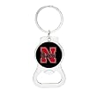 University of Nebraska Bottle Opener Keychain