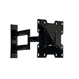 Peerless Mounts Paramount™ Articulating Arm Wall Mount for 22 - 40 LCD Screens, Gloss Black