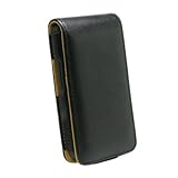HTC HD2 Executive Leather Flip Case [Retail Packaging]