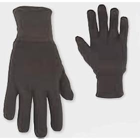 Custom LeatherCraft 2008 Gloves, Jersey, Brown by Custom Leather Craft