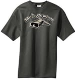 MORE COWBELL Funny Drummer Musician Drums T-shirt - Charcoal Color