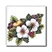 Mixed Flowers - 4 Inch Ceramic Tile