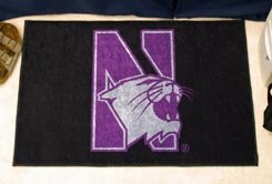 Northwestern Wildcats 20x30 Starter Floor Mat (Rug)