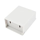 uxcell　ジャンクションボックス　端子ボックス　コネクション　防水　パワーレール　プラスチック　ホワイト